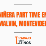 Niñera part-time en el barrio Malvín en Montevideo