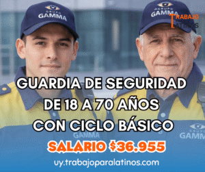 guardias armados en Montevideo